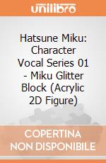 Hatsune Miku: Character Vocal Series 01 - Miku Glitter Block (Acrylic 2D Figure) giochi