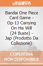 Bandai One Piece Card Game - Op-13 Carrying On His Will (24 Buste) - Jap (Prodotto Da Collezione) giochi