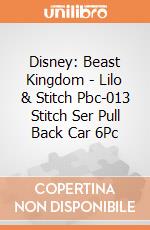 Disney: Beast Kingdom - Lilo & Stitch Pbc-013 Stitch Ser Pull Back Car 6Pc gioco