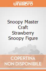 Snoopy Master Craft Strawberry Snoopy Figure giochi