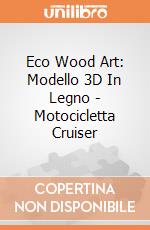 Eco Wood Art: Modello 3D In Legno - Motocicletta Cruiser giochi