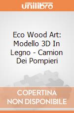 Eco Wood Art: Modello 3D In Legno - Camion Dei Pompieri giochi