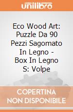 Eco Wood Art: Puzzle Da 90 Pezzi Sagomato In Legno - Box In Legno S: Volpe giochi