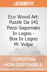 Eco Wood Art: Puzzle Da 141 Pezzi Sagomato In Legno - Box In Legno M: Volpe giochi
