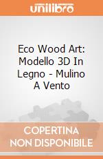 Eco Wood Art: Modello 3D In Legno - Mulino A Vento giochi