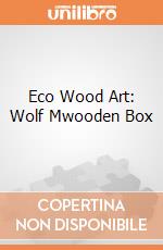Eco Wood Art: Wolf Mwooden Box giochi