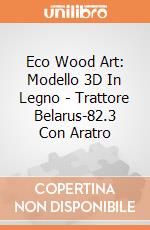 Eco Wood Art: Modello 3D In Legno - Trattore Belarus-82.3 Con Aratro giochi