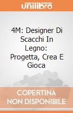 4M: Designer Di Scacchi In Legno: Progetta, Crea E Gioca giochi