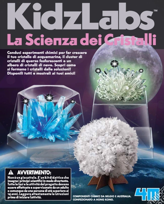 4M 00-04919 Kidz Labs Magie con i Colori, Set Esperimenti e Giochi Scientifici, Giocattolo Stem Educativo Creativo