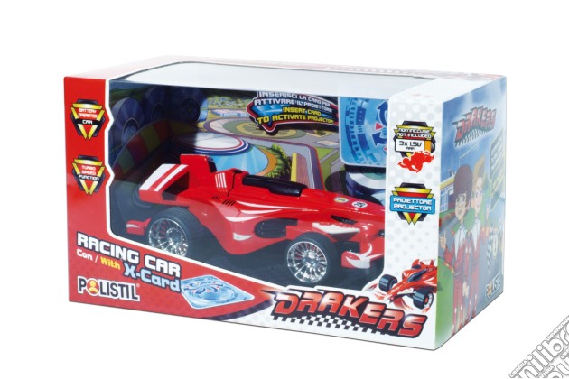 Polistil - The Drakers - Racing Car 1:32 Con Proiettore gioco di Polistil