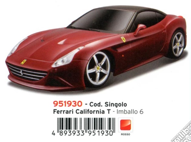 Polistil - Ferrari California T Radiocomando 1:24 gioco di Polistil
