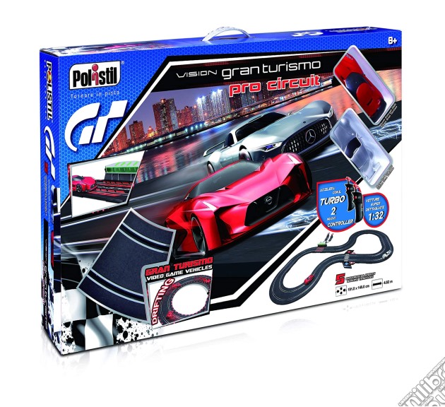 Polistil Slot - Vision Gran Turismo Pro Circuit 1:32 gioco