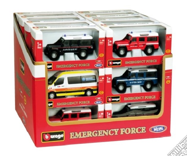 Bburago - Modellino - Emergency Force 1:50 - Land Rover gioco