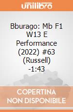 Bburago: Mb F1 W13 E Performance (2022) #63 (Russell) -1:43 giochi