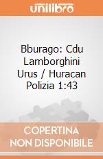 Bburago: Cdu Lamborghini Urus / Huracan Polizia 1:43 giochi