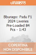 Bburago: Fsdu F1 2024 Liveries Pre-Loaded 84 Pcs - 1:43 giochi