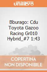 Bburago: Cdu Toyota Gazoo Racing Gr010 Hybrid_#7 1:43 giochi