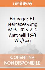 Bburago: F1 Mercedes-Amg W16 2025 #12 Antonelli 1:43 Wb/Cdu giochi