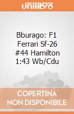Bburago: F1 Ferrari Sf-26 #44 Hamilton 1:43 Wb/Cdu giochi