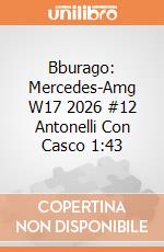 Bburago: Mercedes-Amg W17 2026 #12 Antonelli Con Casco 1:43 giochi
