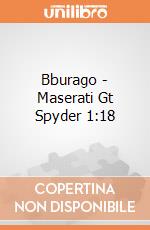 Bburago - Maserati Gt Spyder 1:18 gioco di Bburago