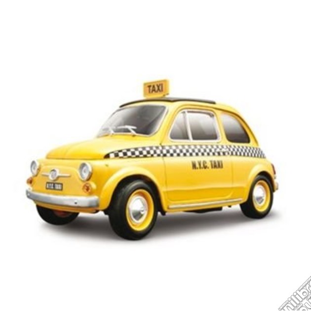 Bburago - Fiat 500 Taxi Gold 1:18 gioco di Bburago