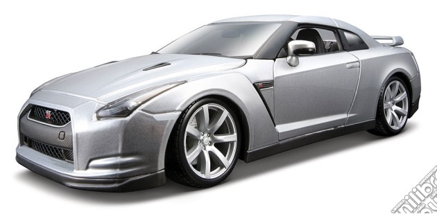 Bburago - Nissan GT-R 2009 1:18 (Argento / Perla) gioco di Bburago