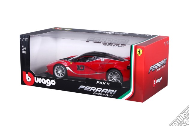 Bburago: Ferrari - Race And Play 1:18 - FXXK Red #10 gioco di Bburago