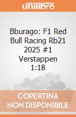 Bburago: F1 Red Bull Racing Rb21 2025 #1 Verstappen 1:18 giochi