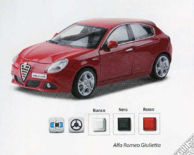 Bburago - Modellino - Alfa Romeo Giulietta 1:24 gioco di Bburago