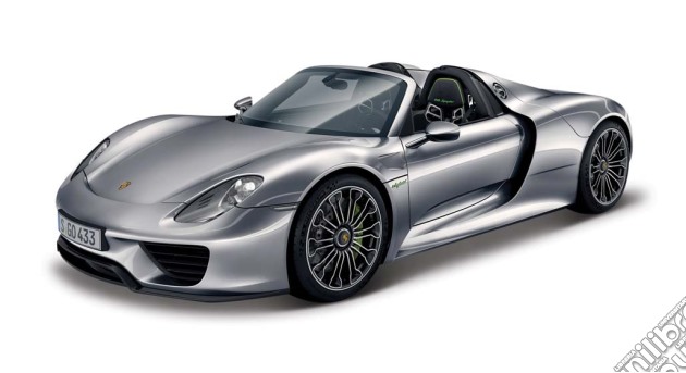 Bburago - Porsche 918 Spyder 1:24 (Grigio) gioco di Bburago