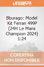 Bburago: Model Kit Ferrari 499P (24H Le Mans Champion 2024) 1:24 giochi