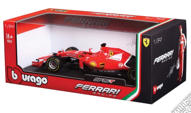 Bburago - Ferrari Scuderia Racing SF15-T 1:24 (un articolo senza possibilità di scelta) gioco di Bburago