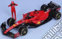 Bburago: F1 Ferrari Sf-23 #16 W/Leclerc Figure - 1:24 giochi