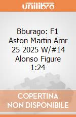 Bburago: F1 Aston Martin Amr 25 2025 W/#14 Alonso Figure 1:24 giochi