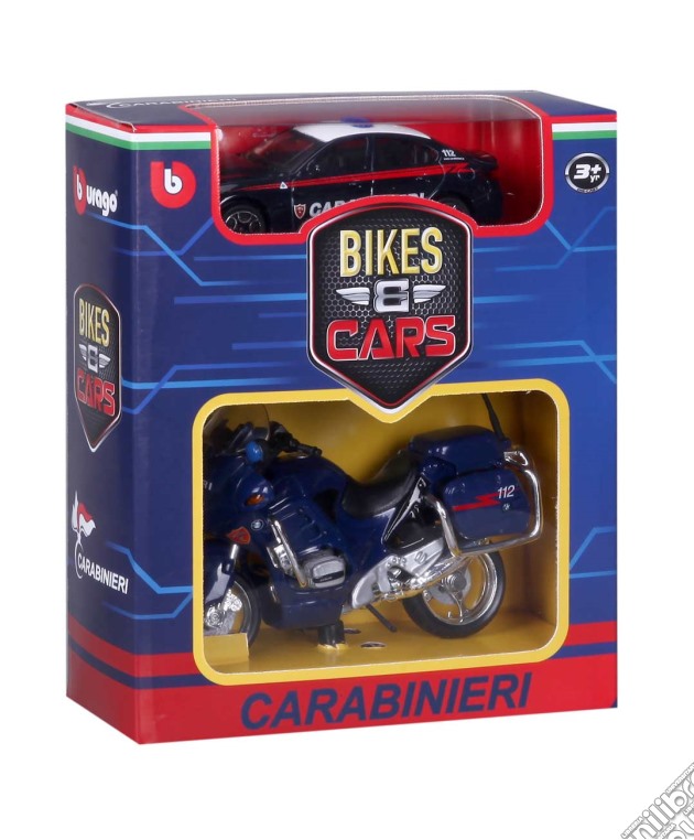 Bburago - Bikes And Car Carabinieri gioco