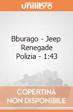 Bburago - Jeep Renegade Polizia - 1:43 gioco di Bburago