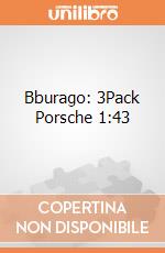 Bburago: 3Pack Porsche 1:43 giochi