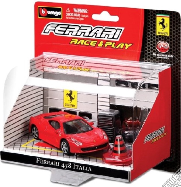 Bburago - Modellino - Ferrari Race & Play 1:43 gioco