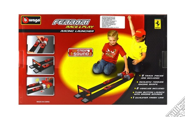 Ferrari Race & Play - Lanciatore 1:43 gioco di Bburago