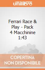 Ferrari Race & Play - Pack 4 Macchinine 1:43 gioco di Bburago