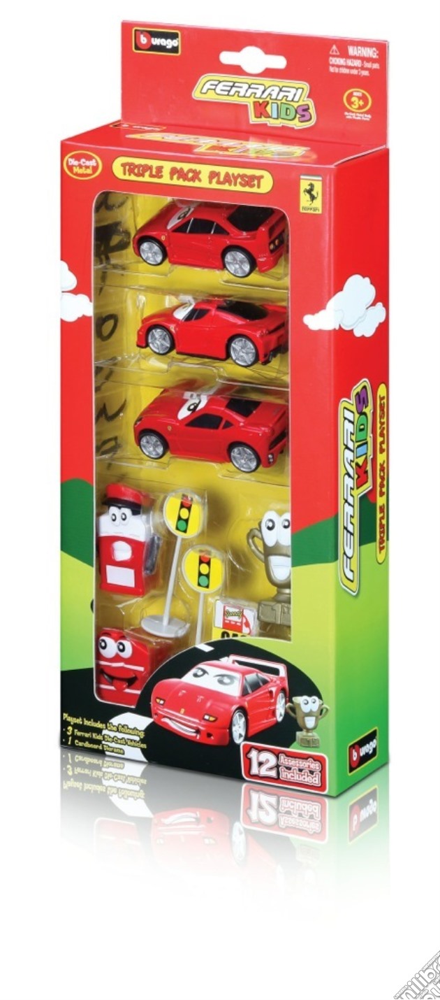 Bburago - Ferrari Kids - Trio Pack gioco di Bburago