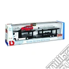 Bburago: Mercedes-Benz Actros 2545 Con Rimorchio Con Auto 1:43 gioco di Bburago
