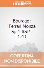 Bburago: Ferrari Monza Sp-1 R&P - 1:43 gioco