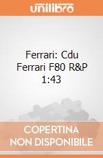 Ferrari: Cdu Ferrari F80 R&P 1:43 giochi