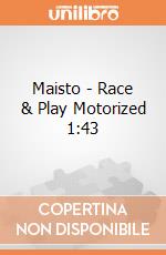 Maisto - Race & Play Motorized 1:43 gioco di Maisto