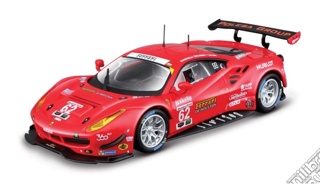 Bburago - Ferrari - Racing 1:43 - 488 Gte 2017 Red gioco
