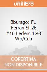 Bburago: F1 Ferrari Sf-26 #16 Leclerc 1:43 Wb/Cdu giochi
