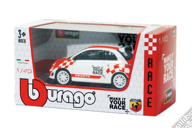 Bburago - Abarth 500 Make It Your Race gioco di Bburago