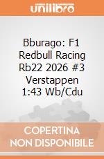 Bburago: F1 Redbull Racing Rb22 2026 #3 Verstappen 1:43 Wb/Cdu giochi